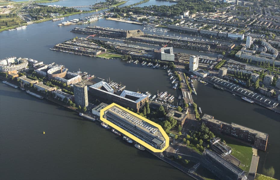 Luchtfoto kantoor